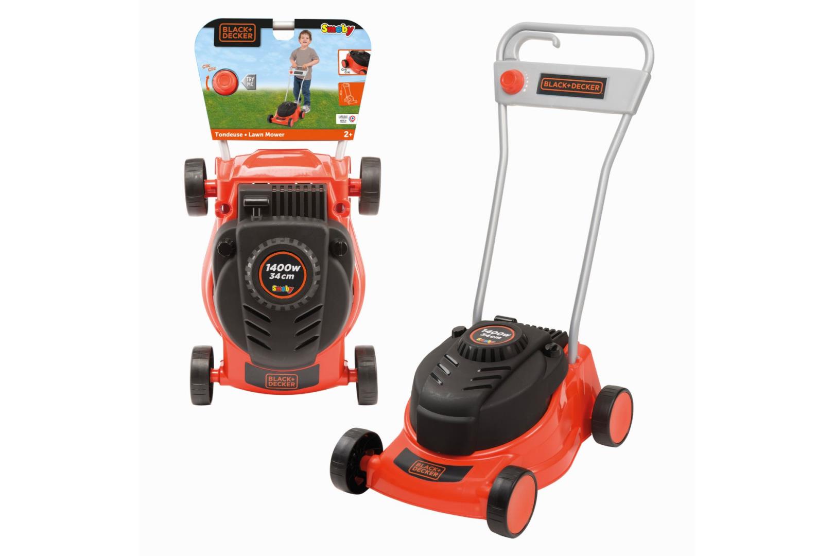 Black and decker lawn mower 34cm hotsell